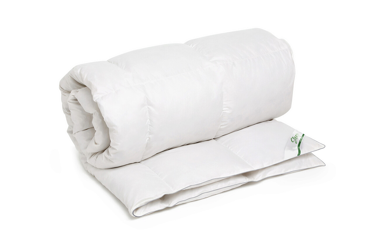 Pilota Sleep by Green Future cu puf si pana de gasca, 200 x 220 cm - imagine 7